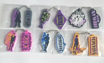 제일복권 죠죠의 기묘한 모험 황금의 바람 F상 러버 참 6종 세트