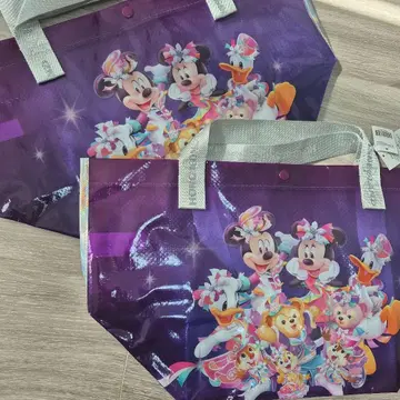 홍콩 디즈니 20주년 한정판 쇼핑백 S 2개