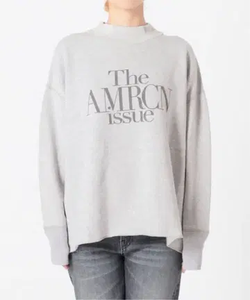 AMERICANA 아메리카나 하프넥 맨투맨