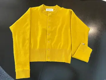 extreme cashmere x 가디건 머스타드