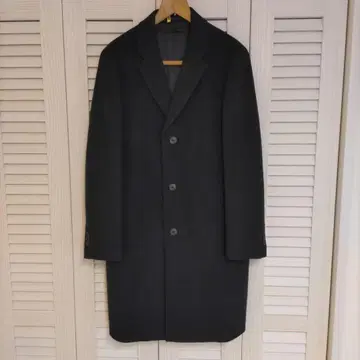 유니클로 캐시미어 혼방 체스터 코트 (네이비) M 사이즈