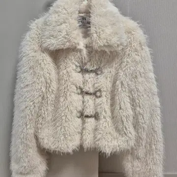 뉴얼린 퍼자켓 Rabbit Hook Crop Fur Jacket | 자켓 | 번개장터 중고거래