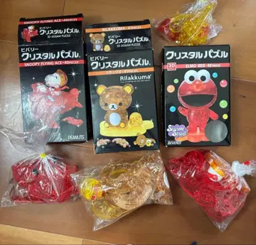 퍼즐 크리스탈 스누피 엘모 리락쿠마