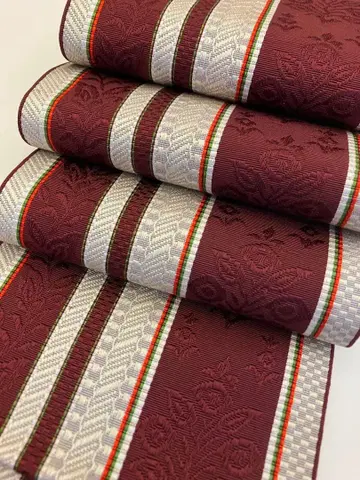 반폭 오비 중고품 씰 제거 자국 있음 일본 정통의상 소품