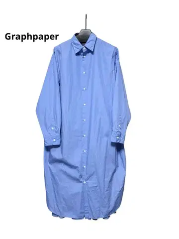 Graphpaper Broad 오버사이즈 셔츠 드레스