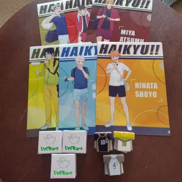 하이큐!! 캐릭터 클리어 파일 칫솔 스탠드