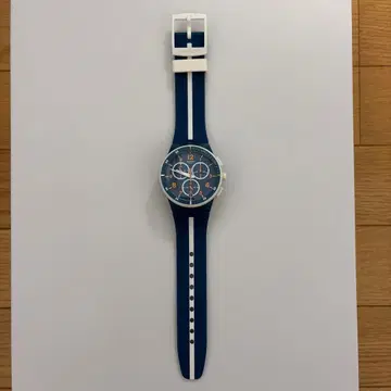 Swatch 크로노그래프 네이비