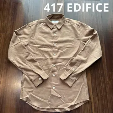 새상품급 417 EDIFICE 오크 긴팔 셔츠 S