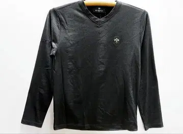 Be Ambition 긴팔T셔츠 백합 와펜 & 로고 자수