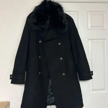 ZARA 울 코트 피코트 L 사이즈 퍼 포함