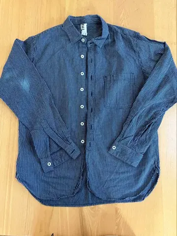 MHL. 스트라이프 버튼 셔츠 M