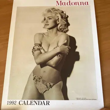 마돈나 달력 1992