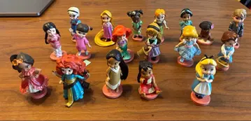 디즈니 프린세스 피규어 18개