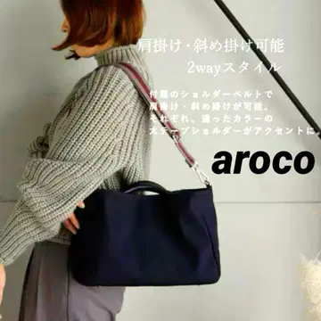 새상품급! aroco/아로코 VITAFELICE 캔버스 2way 토트백
