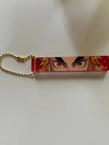 귀멸의 칼날 아크릴 블록 키링 렌고쿠 기둥전