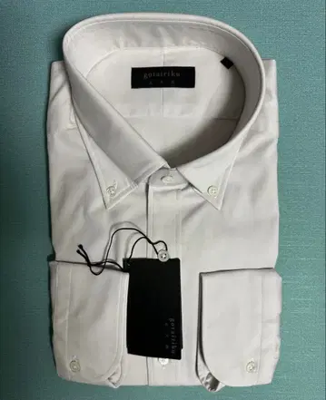 고타이리쿠 화이트 긴팔 셔츠 L