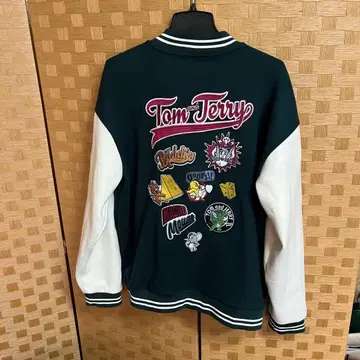 Tom and Jerry 바시티 자켓 톰과 제리