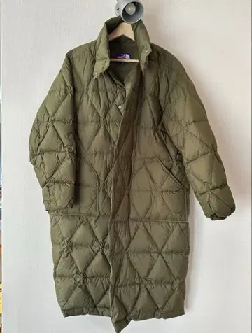 THE NORTH FACE 롱 다운 자켓 올리브