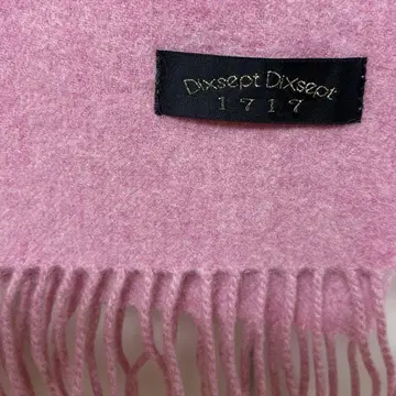 캐시미어 100% 머플러 Dxsept Dixsept 1717 핑크