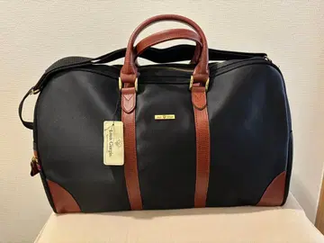 루이 조르지오 보스턴 백 블랙 x 브라운