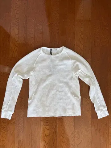 NVRFRGT 와플 써멀 롱 슬리브 티