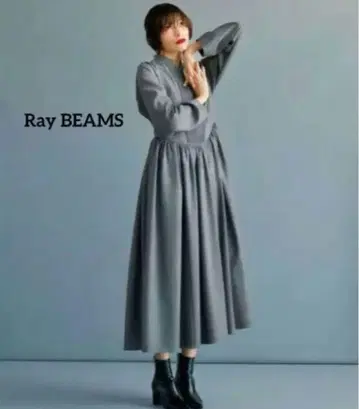 Ray BEAMS RBS 핀턱 원피스