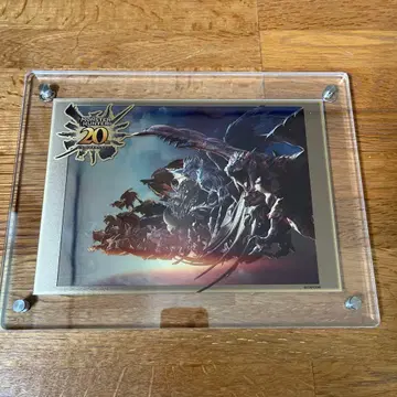 몬스터 헌터 20주년 아트 거울 히카리 키리에 몬스터 에디션