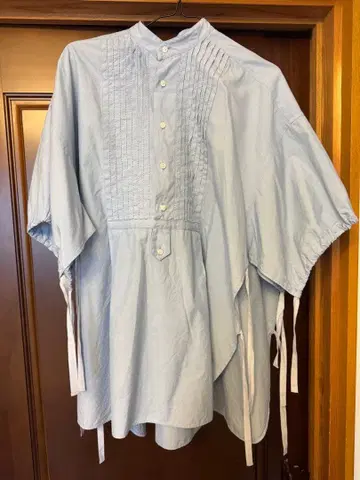 beautiful people 턱 셔츠 반팔 여성용