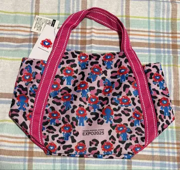 미야쿠미야쿠 레오파드 무늬 벌룬 토트백