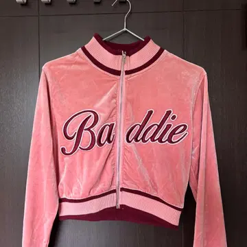 NopeGirl 프론트 지퍼 크롭 자켓