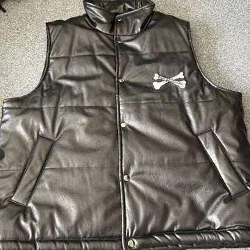 GALFY CRUTCH BRAND 블랙 다운 베스트