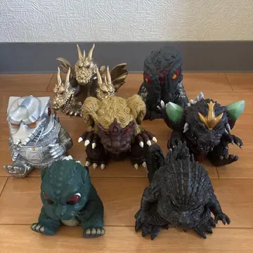 고질라 진좌수 피규어 7체 세트