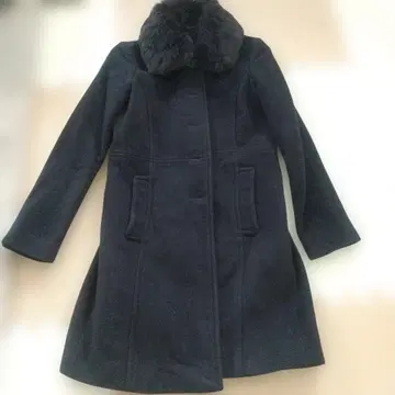 RUE DE B 퍼 롱 코트