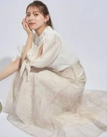 Mystrada 코리스 플로키 스커트 38