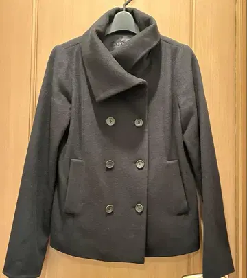 띠어리 세오리 피 코트 블랙 하프 코트