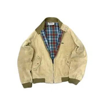 70s 실 감는 택 i zod lacoste 코듀로이 재킷