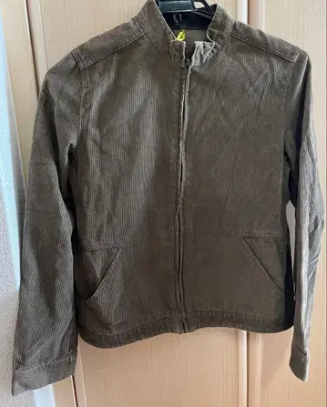 코듀로이 자켓 올리브 그린