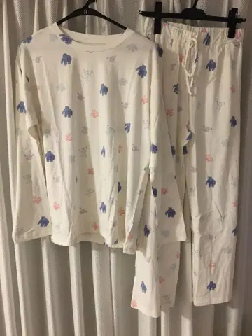 젤라또피케 몬스터 패턴 롱T&롱팬츠