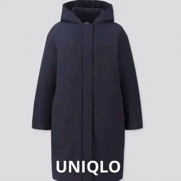 UNIQLO 하이브리드 다운 코쿤 코트 발수 가공