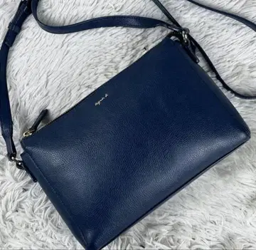 아네스베 네이비 숄더백