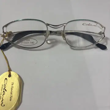 코라니 안경 프레임 실버x그린 라메