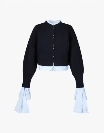 bibiy 니트 가디건 네이비