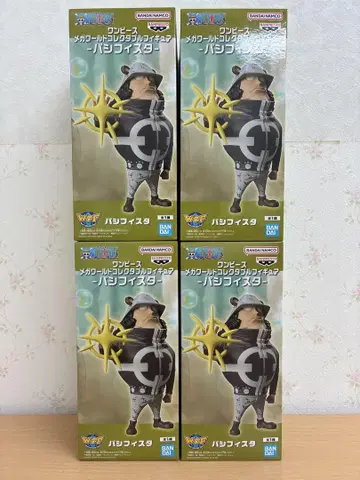 원피스 메가 월드 컬렉터블 피규어 파시피스타 4개 세트