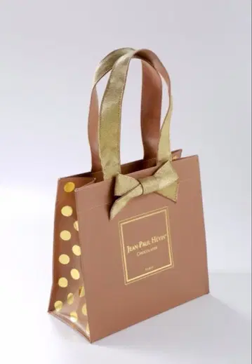 JEAN-PAUL HEVIN 브라운 토트백