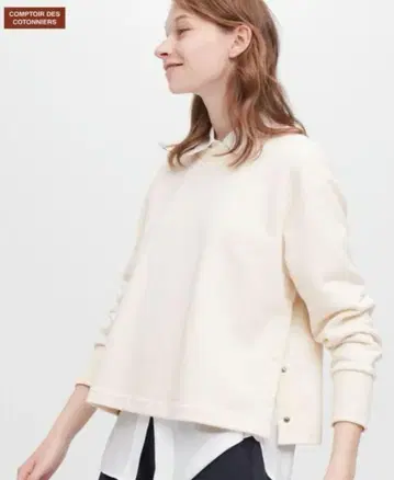 콩트와르 데코토니에 스웨트 셔츠 S 미사용 새상품 유니클로