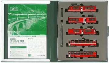 KATO 10-1318 레티샤 철도 [베르니나 특급] 5량 기본 세트