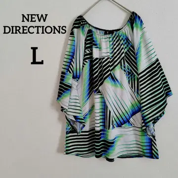 새상품급 NEW DIRECTIONS [ L ] 여성용 튜닉 상의