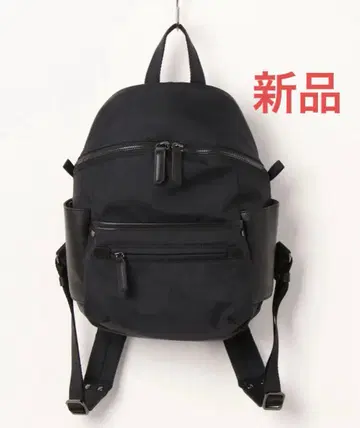 Y'SACCS [나일론 타프타 x 리사이클 가죽] 데일리 미니 백팩