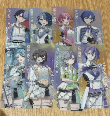 프로세카 5주년 혜택 책갈피 8장 세트