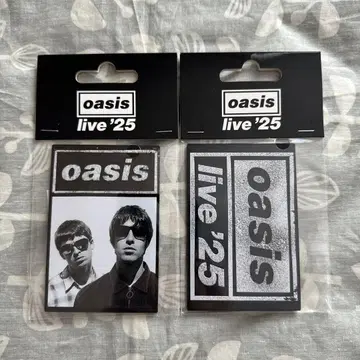 오아시스 oasis 마그넷 Live'25 Photo 2개 세트